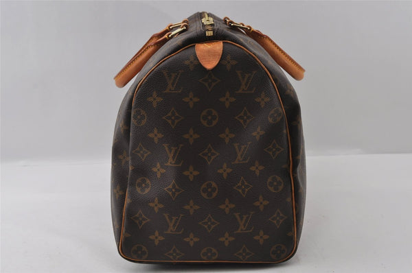 Authentic Louis Vuitton Monogram Keepall 45 Travel Boston Bag M41428 LV 3956I