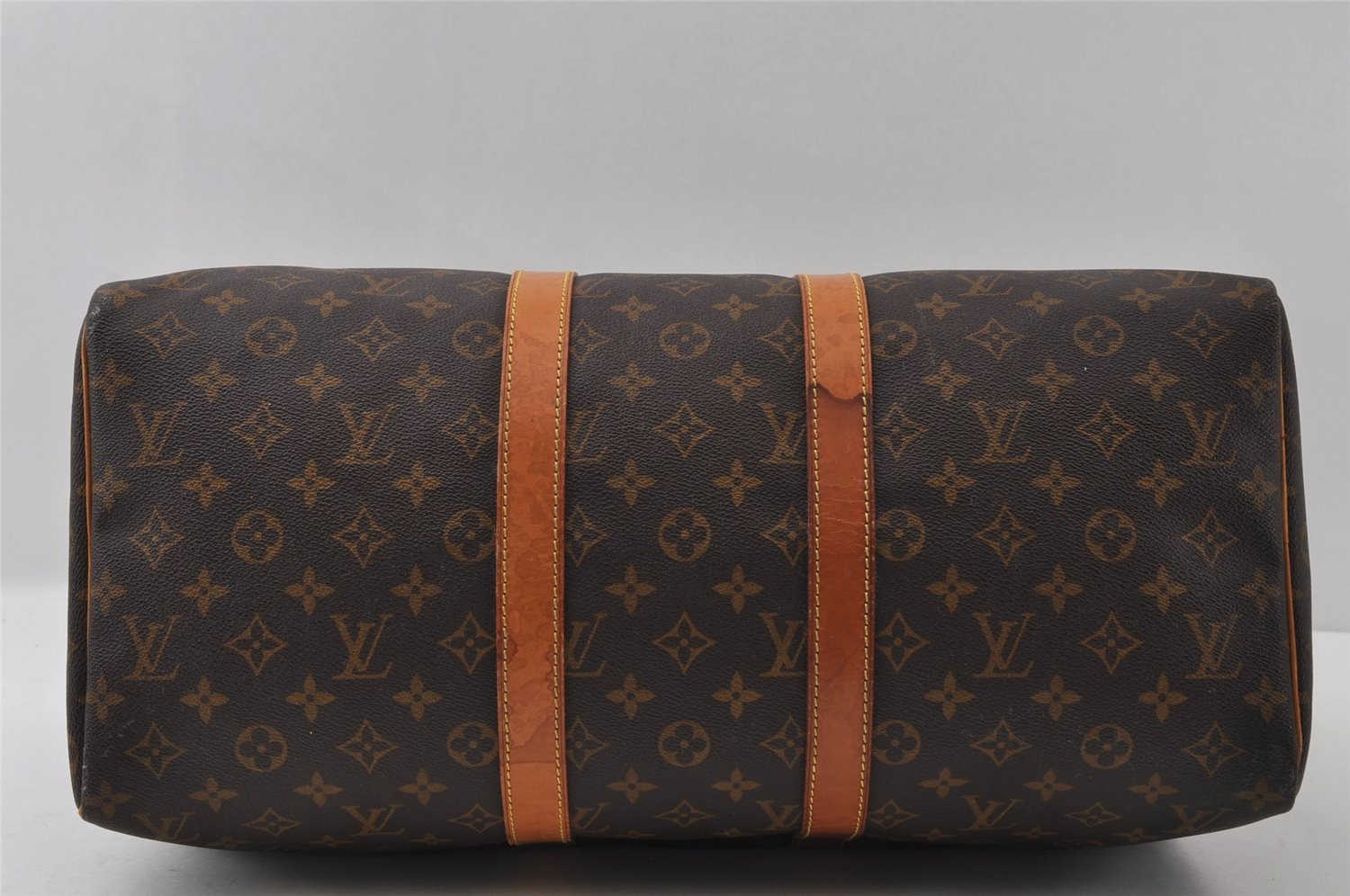 Authentic Louis Vuitton Monogram Keepall 45 Travel Boston Bag M41428 LV 3956I