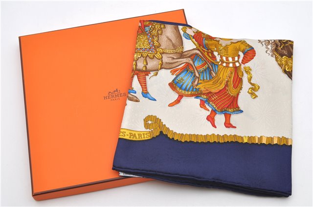 Authentic HERMES Carre 90 Scarf 