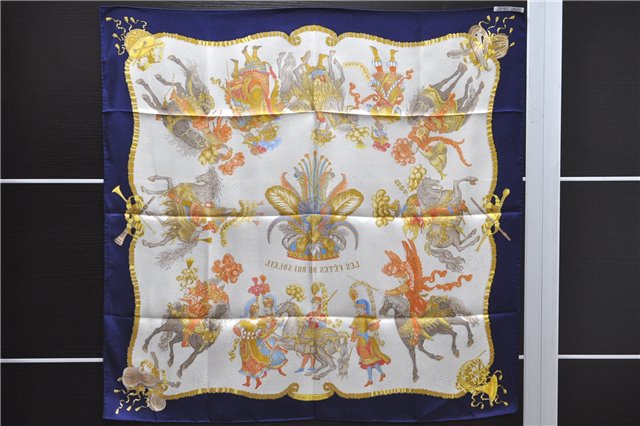 Authentic HERMES Carre 90 Scarf 