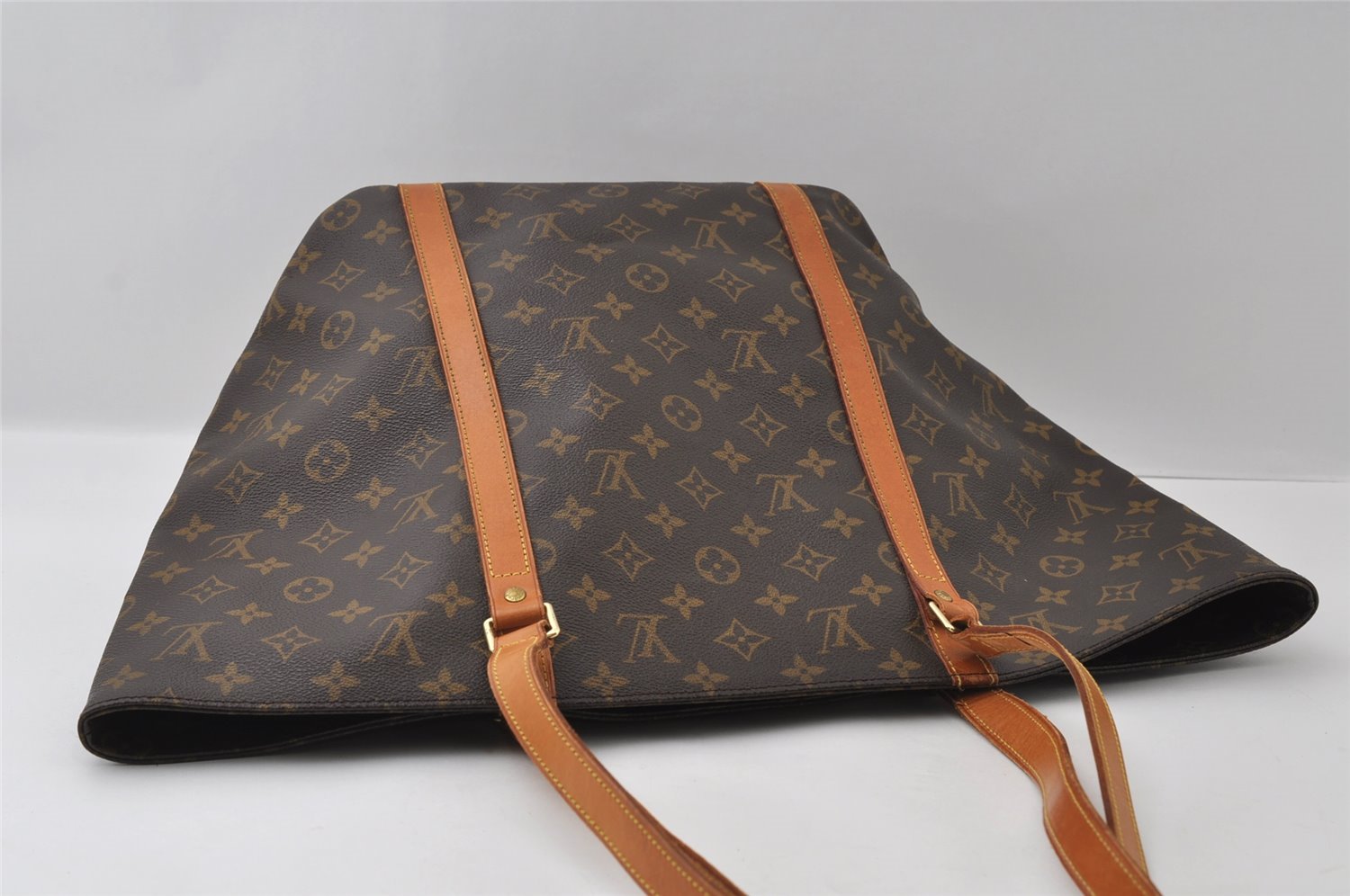 Authentic Louis Vuitton Monogram Sac Shopping PM Tote Bag M51108 LV 3958I