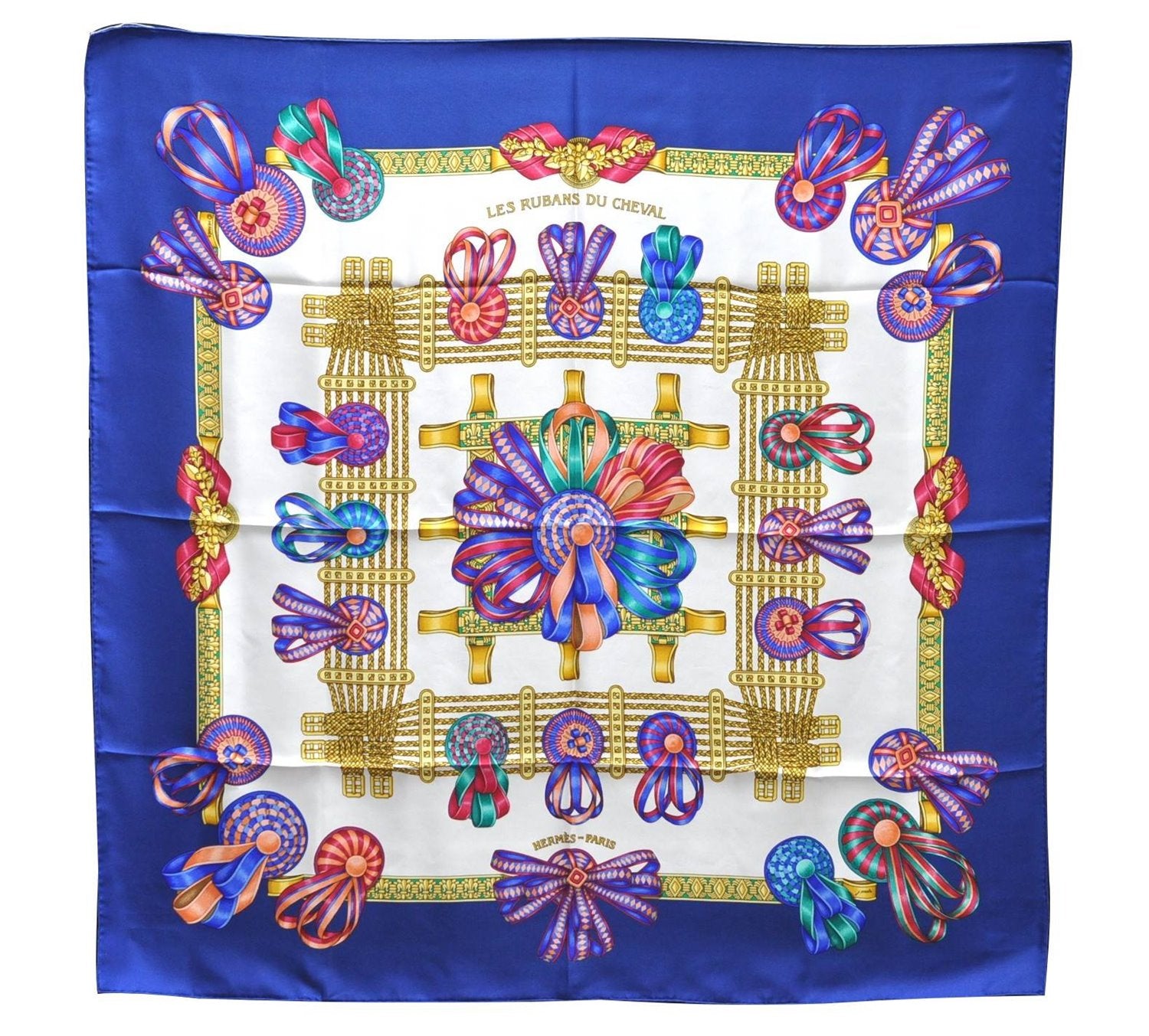 Authentic HERMES Carre 90 Scarf 