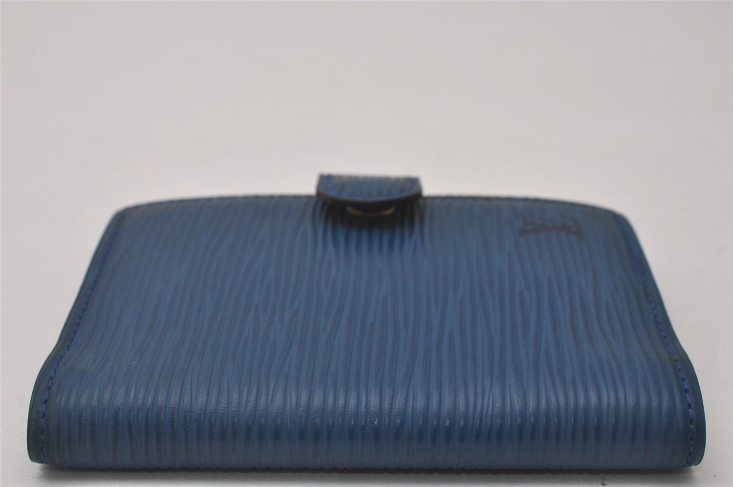 Authentic Louis Vuitton Epi Mini Agenda Notebook Cover Blue R20075 LV 3959I