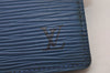 Authentic Louis Vuitton Epi Mini Agenda Notebook Cover Blue R20075 LV 3959I