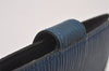 Authentic Louis Vuitton Epi Mini Agenda Notebook Cover Blue R20075 LV 3959I