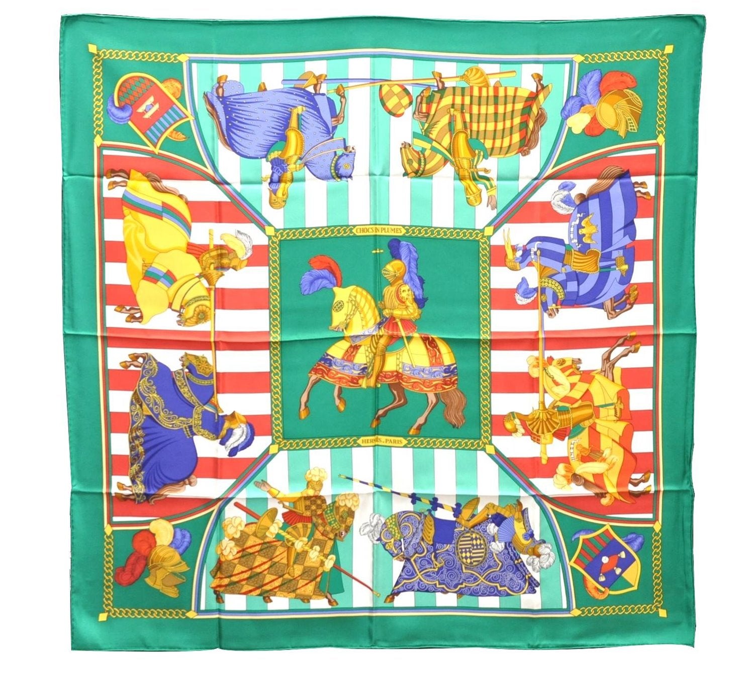 Authentic HERMES Carre 90 Scarf 