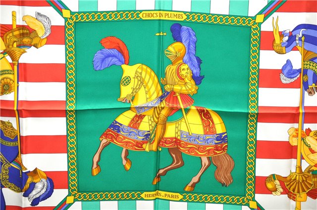 Authentic HERMES Carre 90 Scarf 