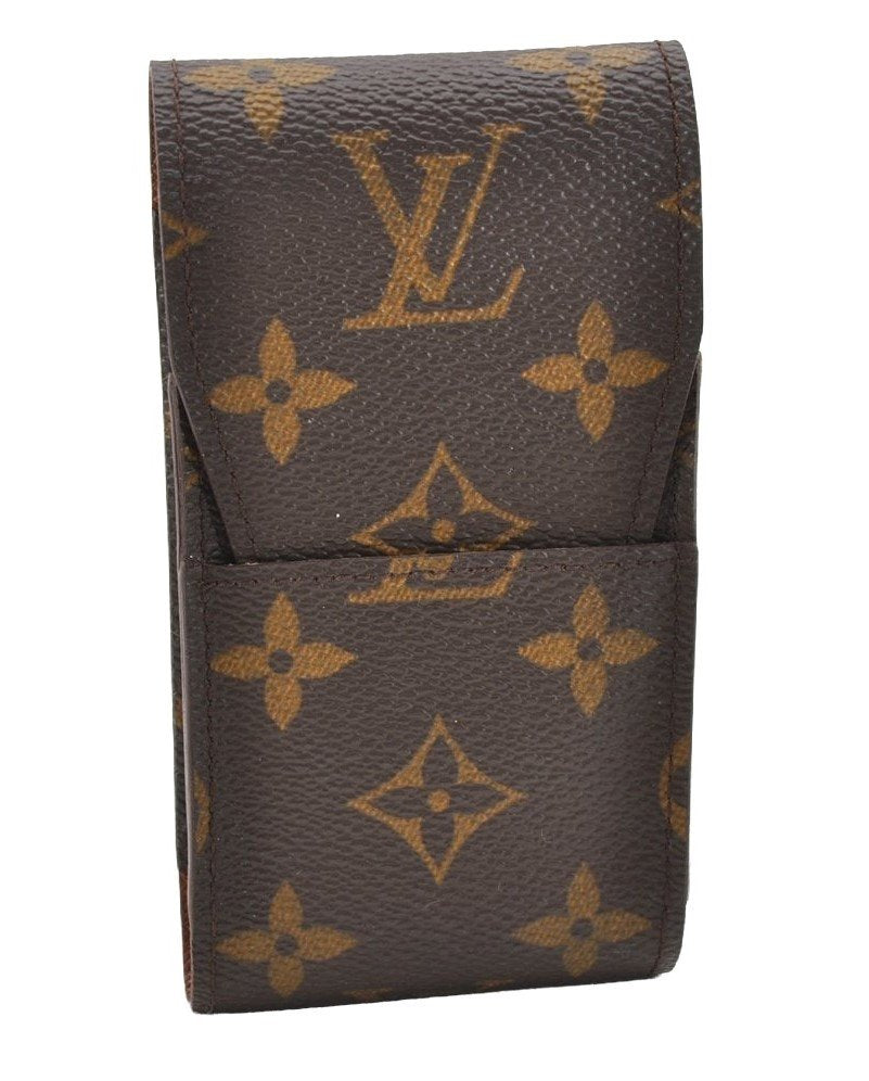 Authentic Louis Vuitton Monogram Etui Cigarette Case M63024 LV 3960I