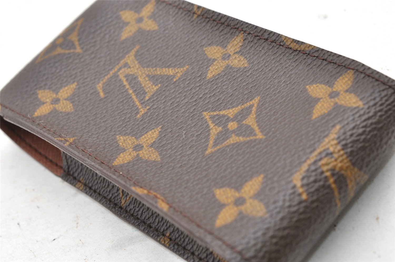 Authentic Louis Vuitton Monogram Etui Cigarette Case M63024 LV 3960I