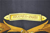 Authentic HERMES Carre 90 Scarf "LE MORS A LA CONETABLE" Silk Black 3961D