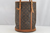 Authentic Louis Vuitton Monogram Bucket GM Shoulder Tote Bag M42236 Junk 3962I
