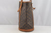 Authentic Louis Vuitton Monogram Bucket GM Shoulder Tote Bag M42236 Junk 3962I