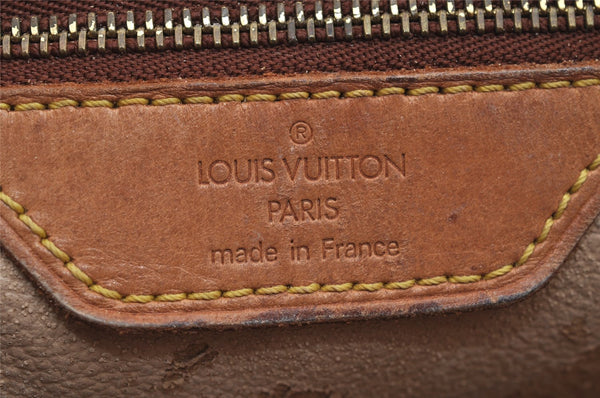 Authentic Louis Vuitton Monogram Bucket GM Shoulder Tote Bag M42236 Junk 3962I