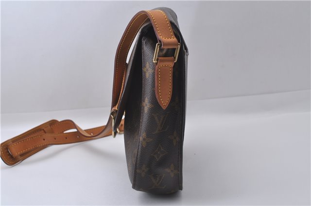 Auth Louis Vuitton Monogram Saint Cloud GM Shoulder Cross Bag M51242 LV 3963D
