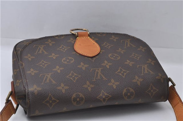 Auth Louis Vuitton Monogram Saint Cloud GM Shoulder Cross Bag M51242 LV 3963D