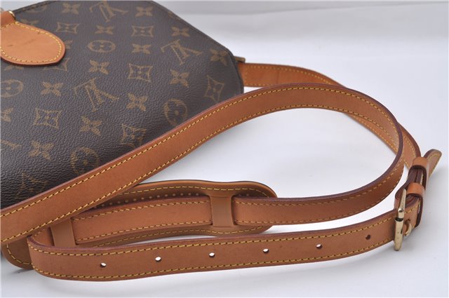Auth Louis Vuitton Monogram Saint Cloud GM Shoulder Cross Bag M51242 LV 3963D