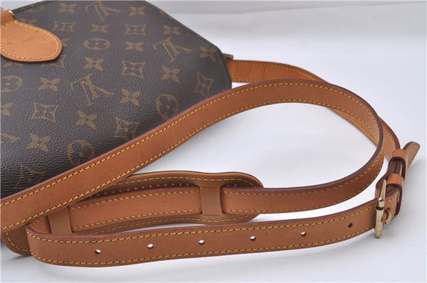 Auth Louis Vuitton Monogram Saint Cloud GM Shoulder Cross Bag M51242 LV 3963D