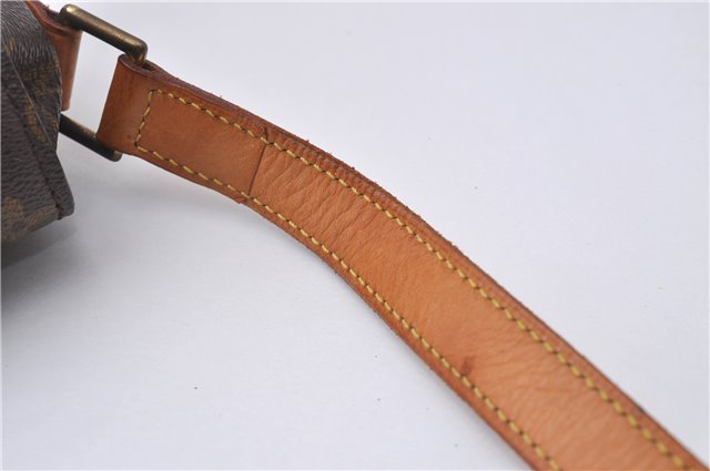 Auth Louis Vuitton Monogram Saint Cloud GM Shoulder Cross Bag M51242 LV 3963D