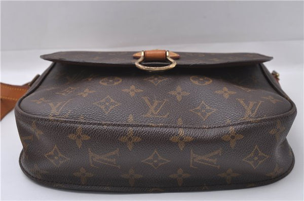 Auth Louis Vuitton Monogram Saint Cloud GM Shoulder Cross Bag M51242 LV 3963D
