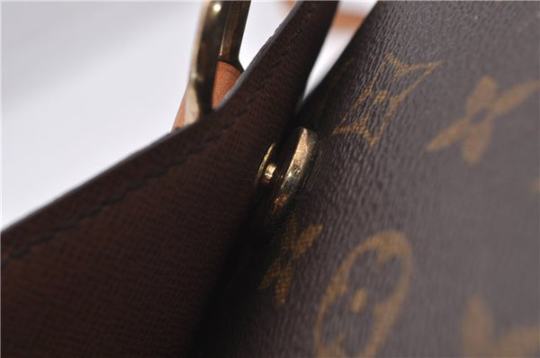 Auth Louis Vuitton Monogram Saint Cloud GM Shoulder Cross Bag M51242 LV 3963D