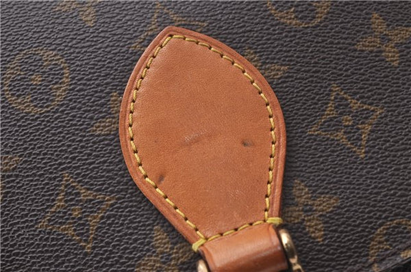 Auth Louis Vuitton Monogram Saint Cloud GM Shoulder Cross Bag M51242 LV 3963D