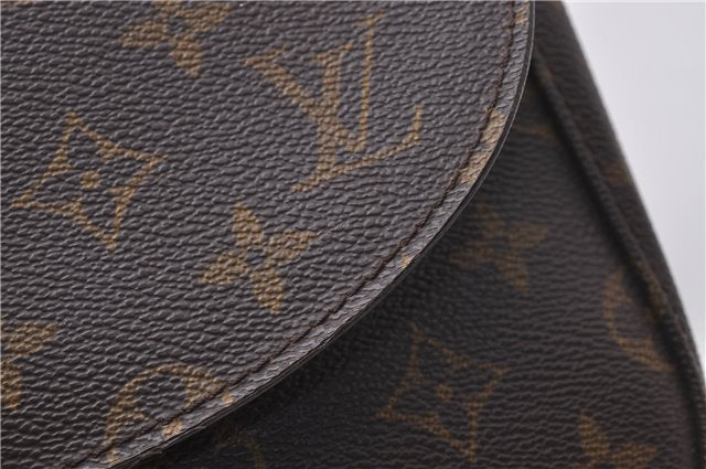 Auth Louis Vuitton Monogram Saint Cloud GM Shoulder Cross Bag M51242 LV 3963D