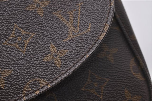Auth Louis Vuitton Monogram Saint Cloud GM Shoulder Cross Bag M51242 LV 3963D