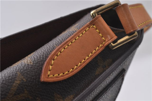 Auth Louis Vuitton Monogram Saint Cloud GM Shoulder Cross Bag M51242 LV 3963D