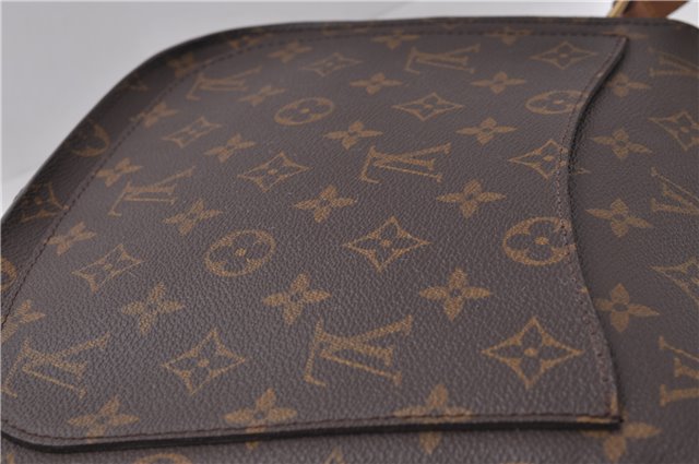 Auth Louis Vuitton Monogram Saint Cloud GM Shoulder Cross Bag M51242 LV 3963D
