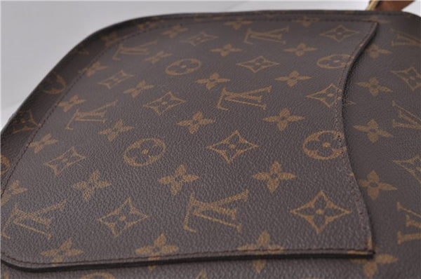 Auth Louis Vuitton Monogram Saint Cloud GM Shoulder Cross Bag M51242 LV 3963D