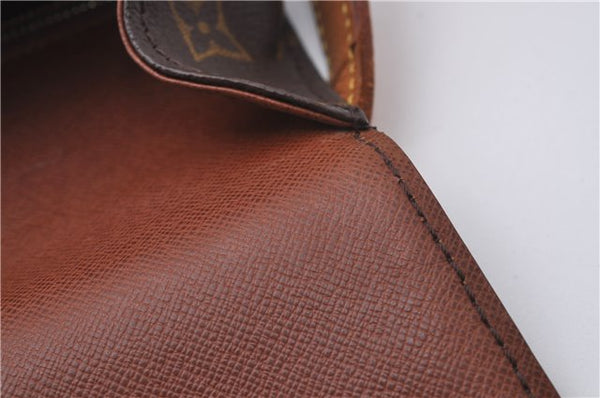 Auth Louis Vuitton Monogram Saint Cloud GM Shoulder Cross Bag M51242 LV 3963D