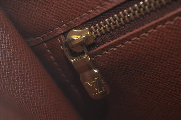 Auth Louis Vuitton Monogram Saint Cloud GM Shoulder Cross Bag M51242 LV 3963D