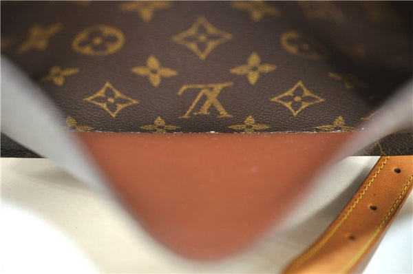 Auth Louis Vuitton Monogram Saint Cloud GM Shoulder Cross Bag M51242 LV 3963D