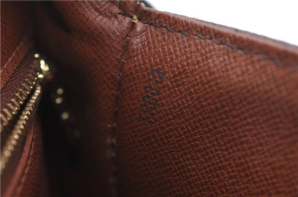 Auth Louis Vuitton Monogram Saint Cloud GM Shoulder Cross Bag M51242 LV 3963D