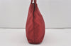 Authentic PRADA TESSUTO CITY Nylon Shoulder Hand Bag B6243 Bordeaux Red 3963I