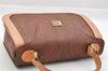 Authentic ETRO Paisley 2Way Shoulder Hand Bag PVC Leather Bordeaux Junk 3964I