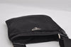 Authentic PRADA Nylon Tessuto Leather Shoulder Cross Body Bag Purse Black 3965I