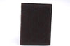 Authentic GUCCI Guccissima Card Case GG Leather 146230 Brown 3966E