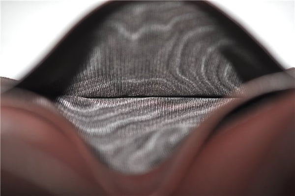 Authentic GUCCI Guccissima Card Case GG Leather 146230 Brown 3966E