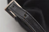 Authentic FENDI Vintage Shoulder Hand Bag Purse Jersey Leather Black 3966I