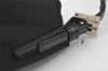 Authentic FENDI Vintage Shoulder Hand Bag Purse Jersey Leather Black 3966I