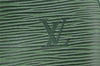 Authentic Louis Vuitton Epi Porte Documents Voyage Briefcase M54474 Green  3968I