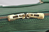 Authentic Louis Vuitton Epi Porte Documents Voyage Briefcase M54474 Green  3968I