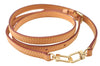 Authentic Louis Vuitton Leather Shoulder Strap Beige 39-46.1" LV 3972C
