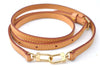 Authentic Louis Vuitton Leather Shoulder Strap Beige 39-46.1" LV 3972C