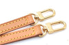 Authentic Louis Vuitton Leather Shoulder Strap Beige 39-46.1" LV 3972C