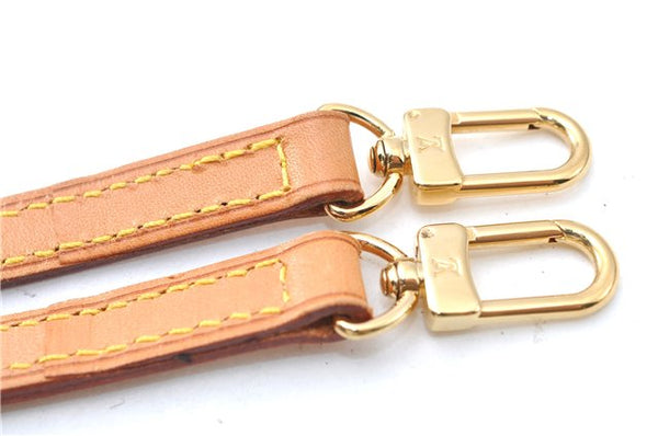 Authentic Louis Vuitton Leather Shoulder Strap Beige 39-46.1" LV 3972C
