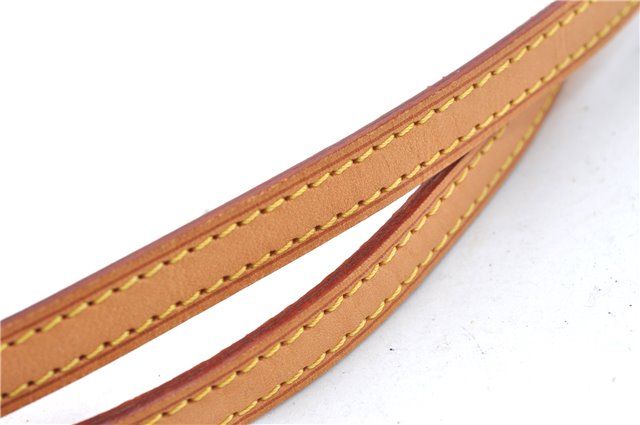 Authentic Louis Vuitton Leather Shoulder Strap Beige 39-46.1