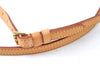 Authentic Louis Vuitton Leather Shoulder Strap Beige 39-46.1" LV 3972C