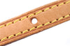 Authentic Louis Vuitton Leather Shoulder Strap Beige 39-46.1" LV 3972C